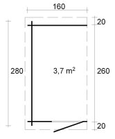 Anbau 28mm | 160 x 280